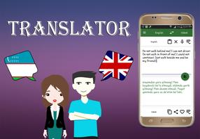 Uzbek To English Translator syot layar 1
