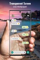 Transparent Screen Wallpaper تصوير الشاشة 2