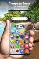 Transparent Screen Wallpaper تصوير الشاشة 3