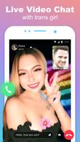 Trans Dating & Live Video Chat پوسٹر