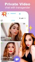 Trans Dating & Live Video Chat اسکرین شاٹ 2