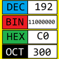 Conversor binário hexa decimal