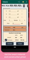 Cement Concrete Calculator ft اسکرین شاٹ 2