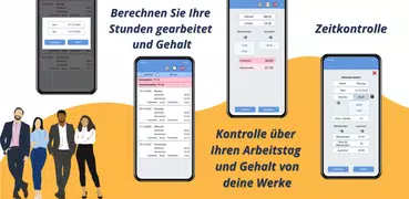 Arbeitszeiterfassung & Gehalts