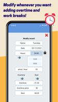 Payment work hours calculator スクリーンショット 1
