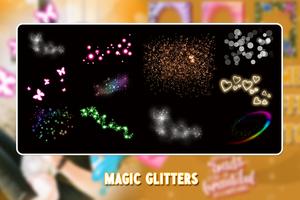 Magic Frames Sparkle Effects Photo Editor imagem de tela 1
