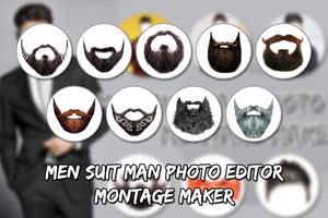 Men Suit Montage Maker & man Photo Editor ảnh chụp màn hình 1