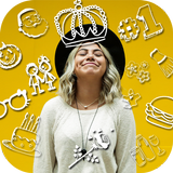 DOODLE PHOTO EDITOR ✨ DOODLE SHAPE STICKERS ícone