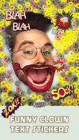 FUNNY CLOWN FACE PRANK: FUNNY CLOWN PHOTO EDITOR imagem de tela 2