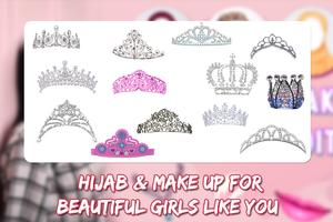 Hijab Suits Frames & Makeup Photo Editor screenshot 1