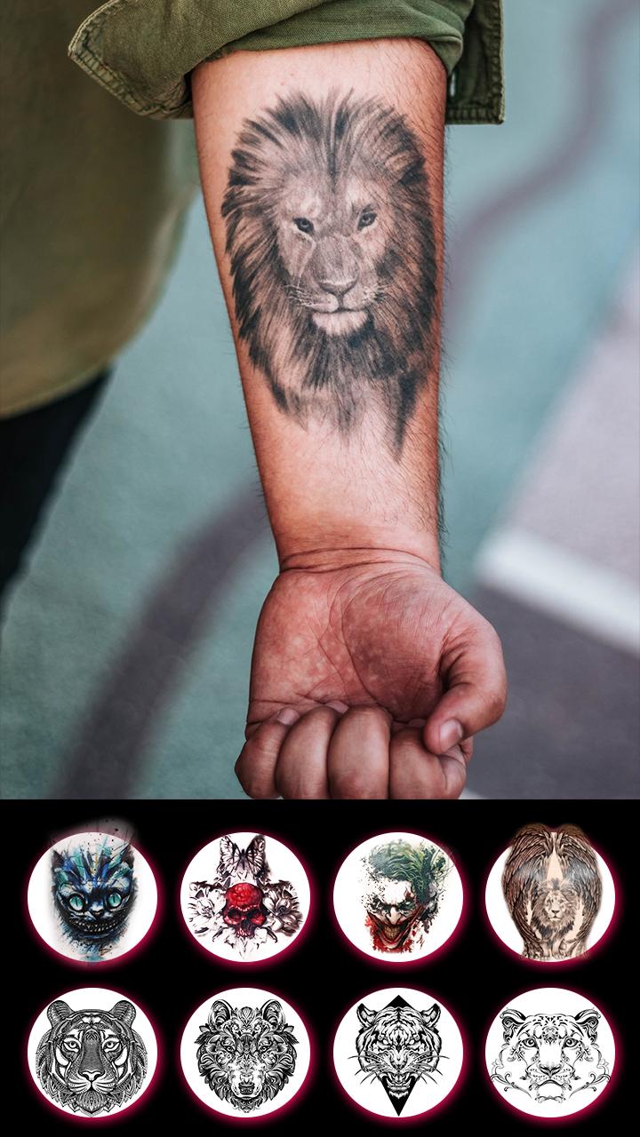 下載Tattoo my photo: tattoos for men- 3D tattoo design的安卓版本