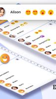 Emoji Contact Editor & Save capture d'écran 1