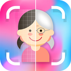 Face Aging App - Make me younger and Older آئیکن