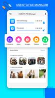 USB OTG File Manager - USB Driver For Android plakat