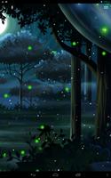 Firefly Forest HD Live Wallpap Affiche