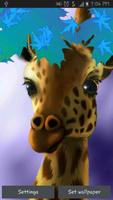 Giraffe HD Parallax Live Wallpaper Free capture d'écran 3