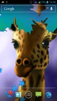 Giraffe HD Parallax Live Wallpaper Free capture d'écran 2