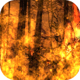Flames HD Live Wallpaper Free icon