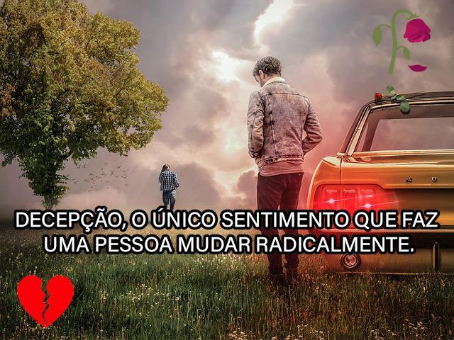 Frases de Decepção no Amor - As melhores pra quem está magoado 💔