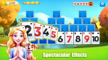 TriPeaks Solitaire Idle Farm स्क्रीनशॉट 1