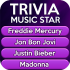 Trivia music star: song quiz आइकन