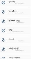 TTA RealOp Unicode Myanmar Fon تصوير الشاشة 2