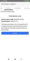 2 Schermata Phone INFO ( Xiaomi )