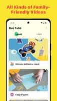 Duo Tube: video app for family Affiche