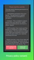 File Vault with Geo Encryption File Locker capture d'écran 1
