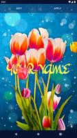 Spring Tulip Live Wallpaper ภาพหน้าจอ 1