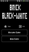 Brick Classic - Black & White पोस्टर