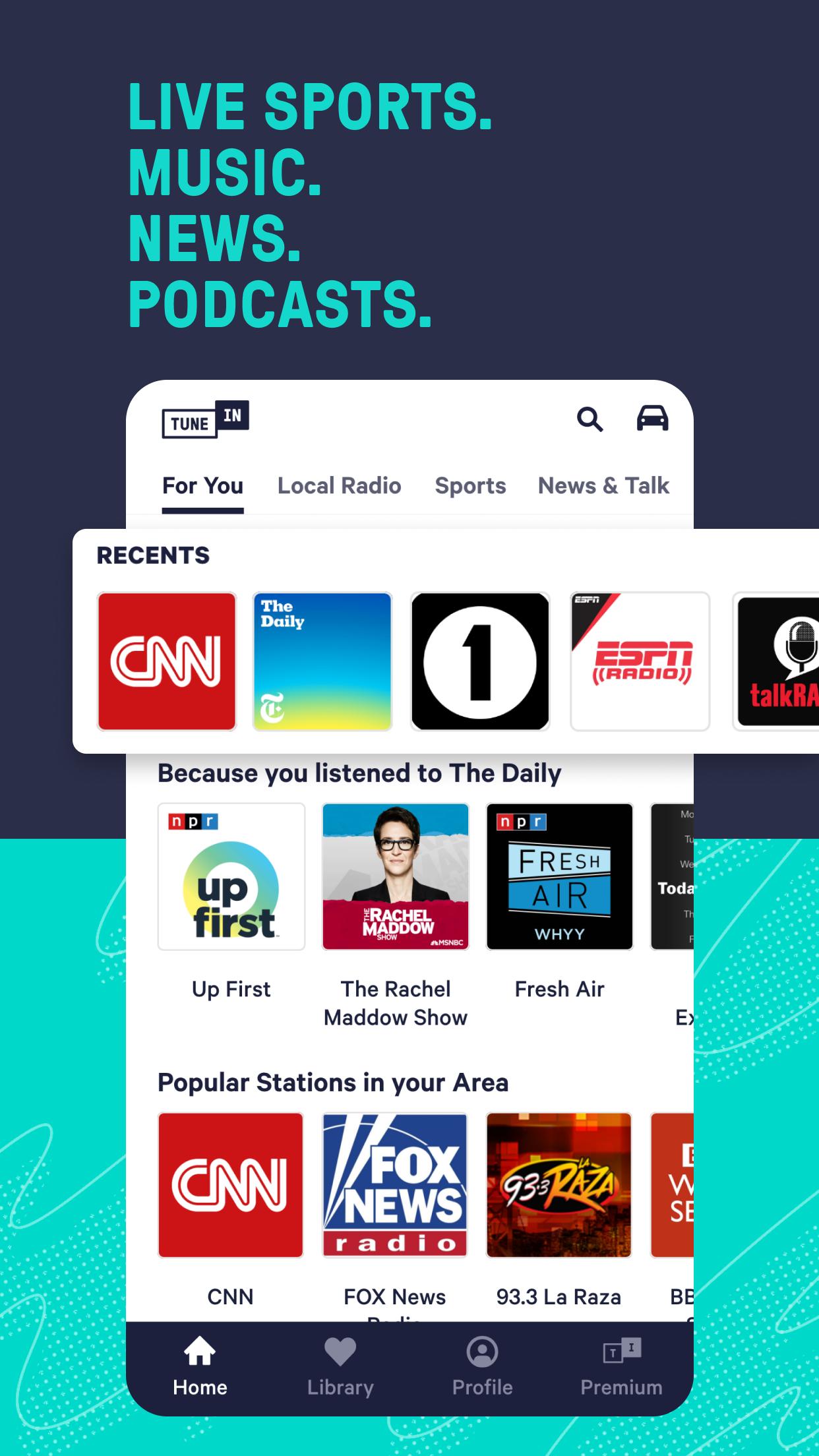 TuneIn Radio for Android - APK Download