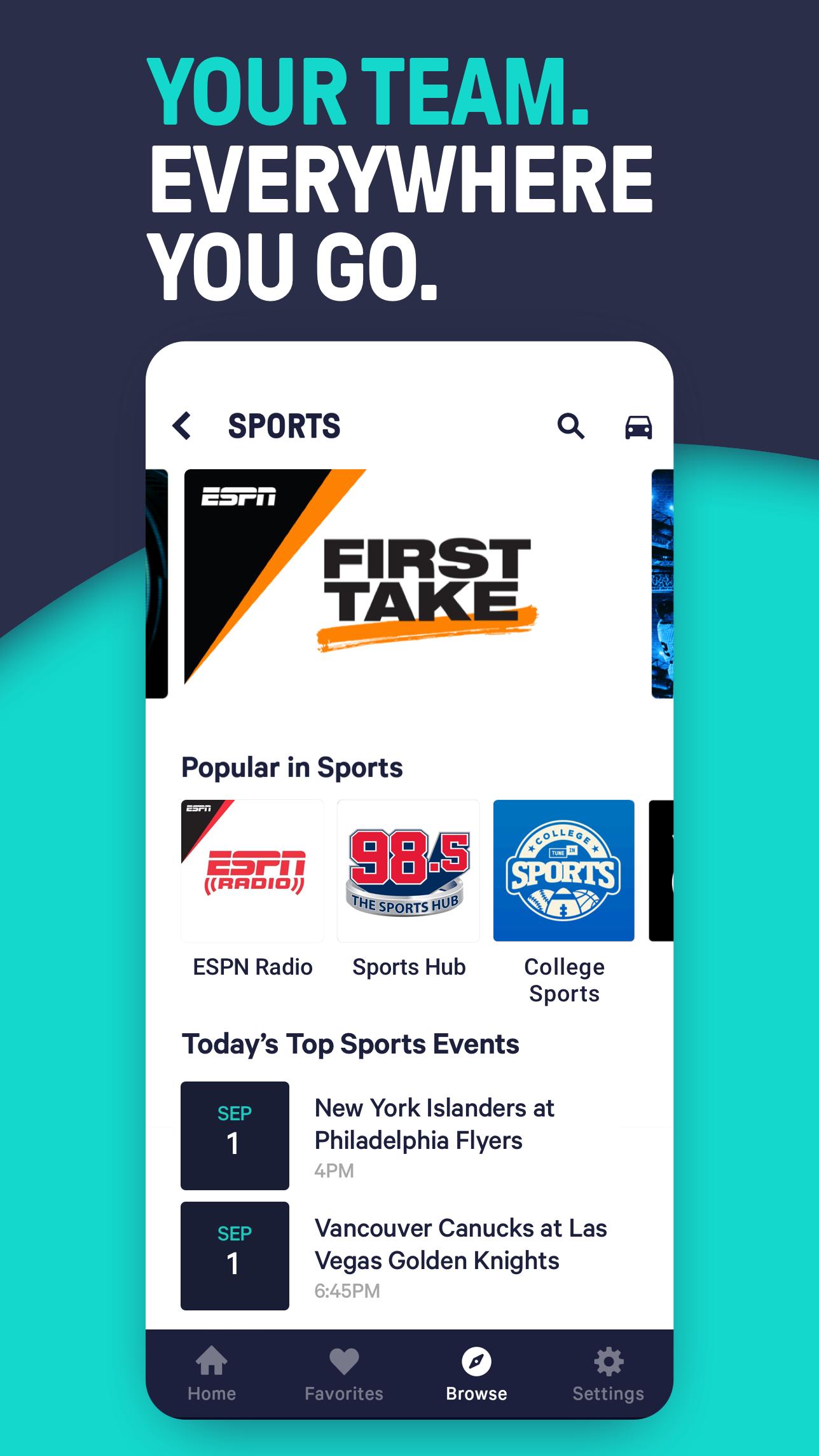 TuneIn Radio for Android - APK Download