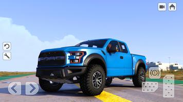 F150 SUV Ford: OffRoad & City Affiche