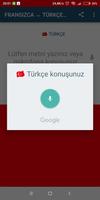 Türkçe Fransızca Çeviri screenshot 2