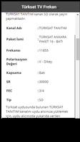 Türksat Frekansları captura de pantalla 1