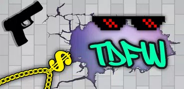 TDFW deal with it Meme Button
