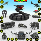 Snake Car Robot Transformation ikon