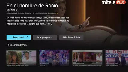 Mitele - Televisión a la carta XAPK download