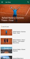 برنامه‌نما Roland Garros ao vivo عکس از صفحه