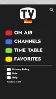 Germany TV Listing Guide الملصق