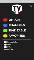 Italy TV Listing Guide Plakat