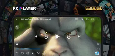 ビデオプレーヤー HD - FX Player