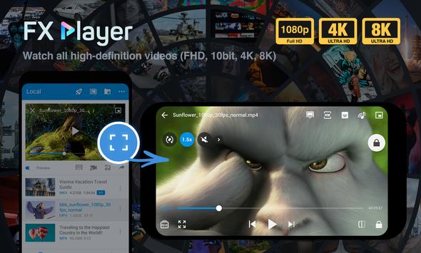 FX Player - video player & converter, Chromecast poster