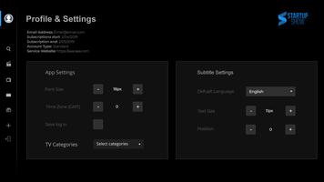 Startup Show TV captura de pantalla 2