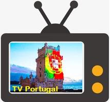 TV Portugal - canais de TV Portuguesa. Affiche