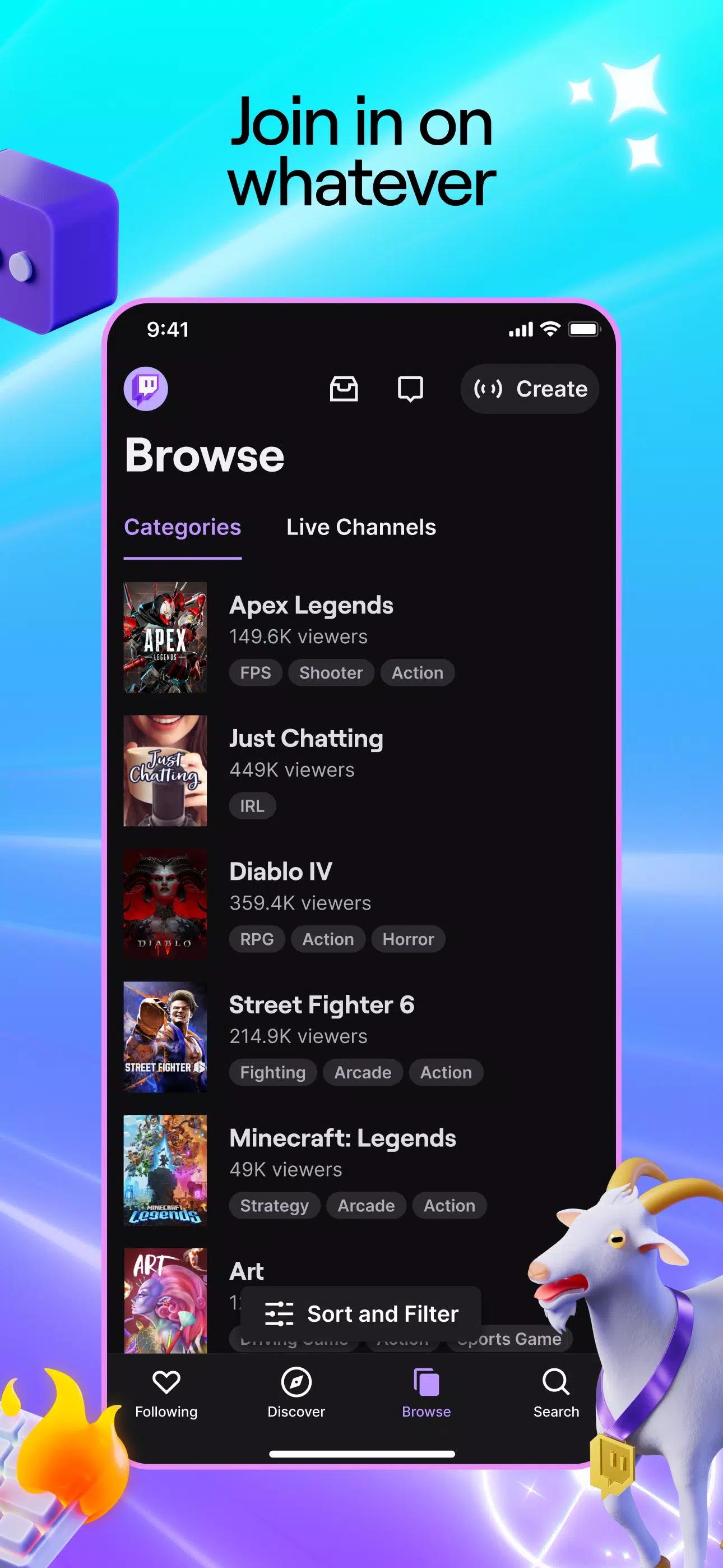 Twitch for Android - Download the APK from Uptodown