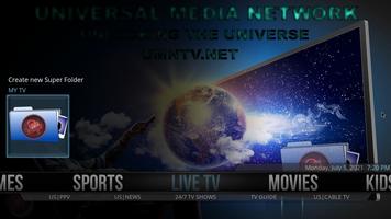 Universal Media Center الملصق