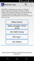 RFID NFC Tool Affiche