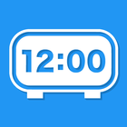 Fullscreen Digital Clock آئیکن